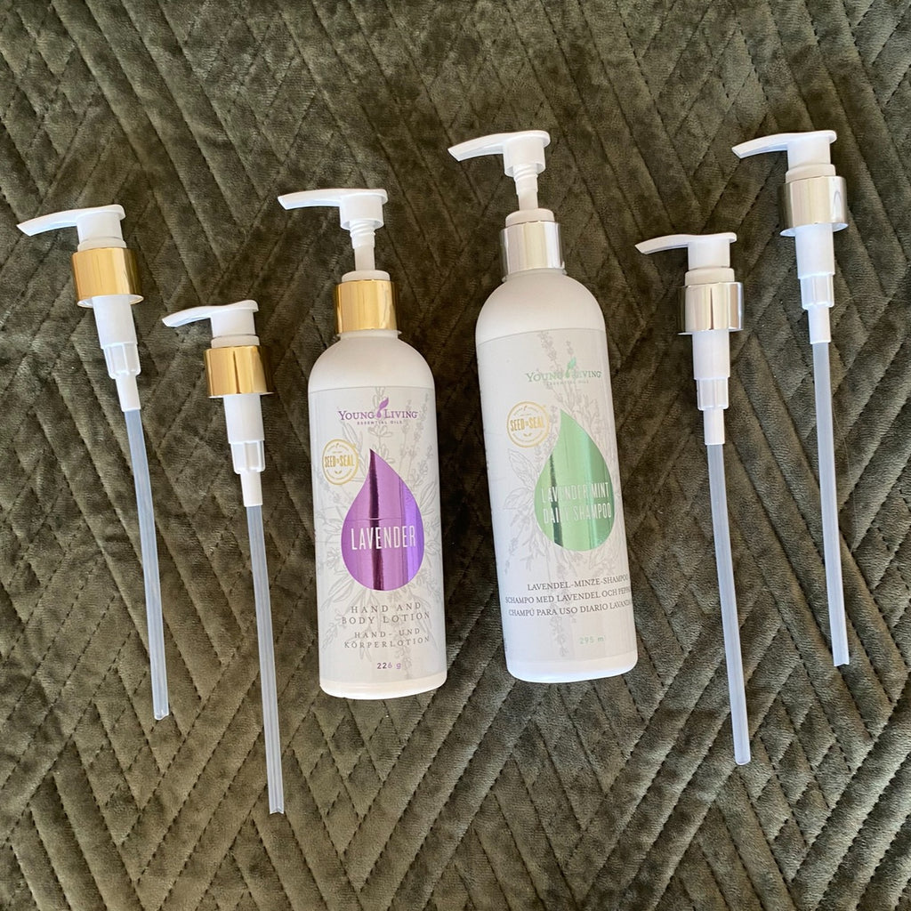 Pump-Aufsatz für YOUNG LIVING Shampoo und Lotion Flaschen