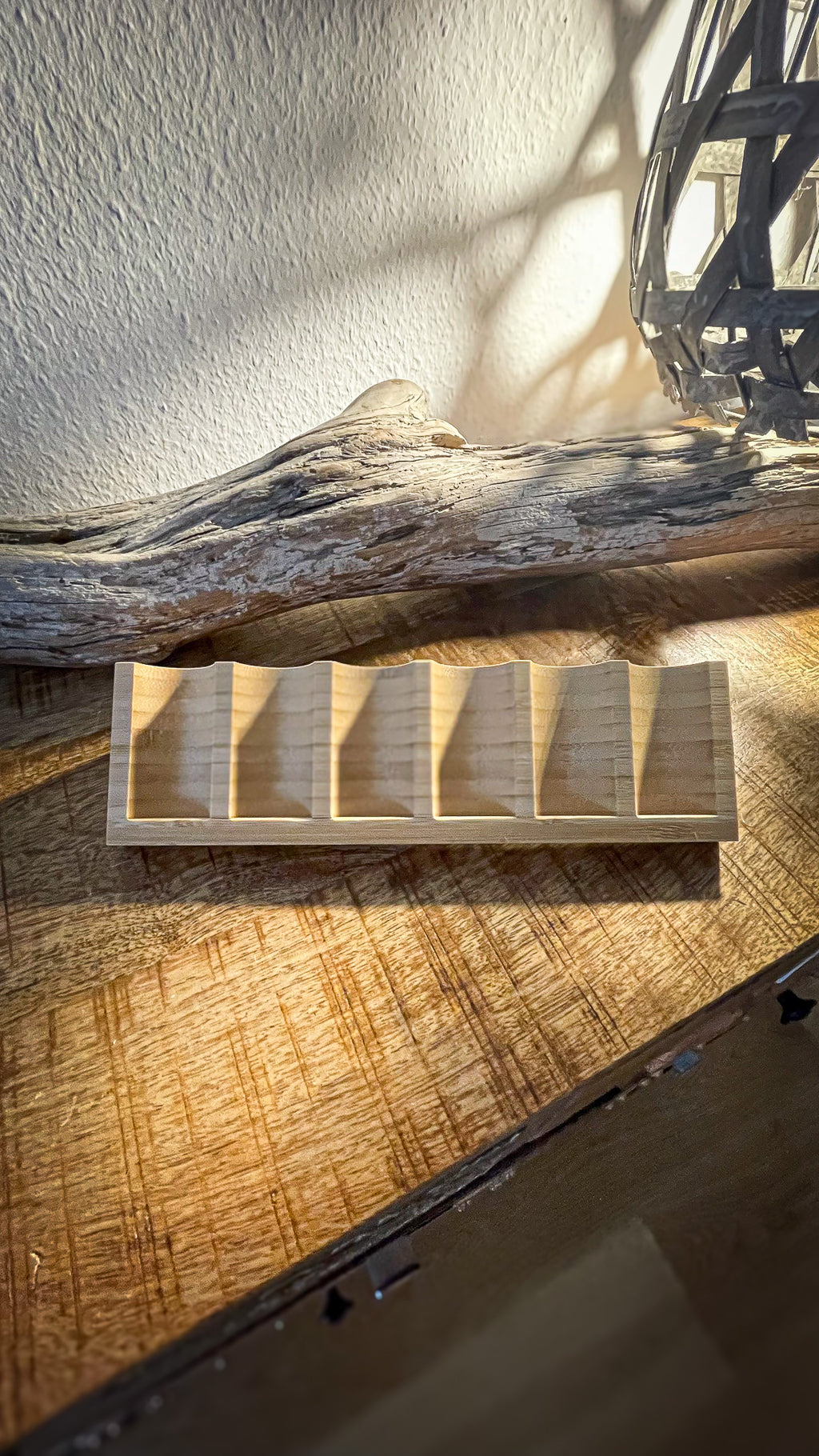 Ätherische Öle Halter I Display aus Bambus - ideal für Schublade (5er Set)