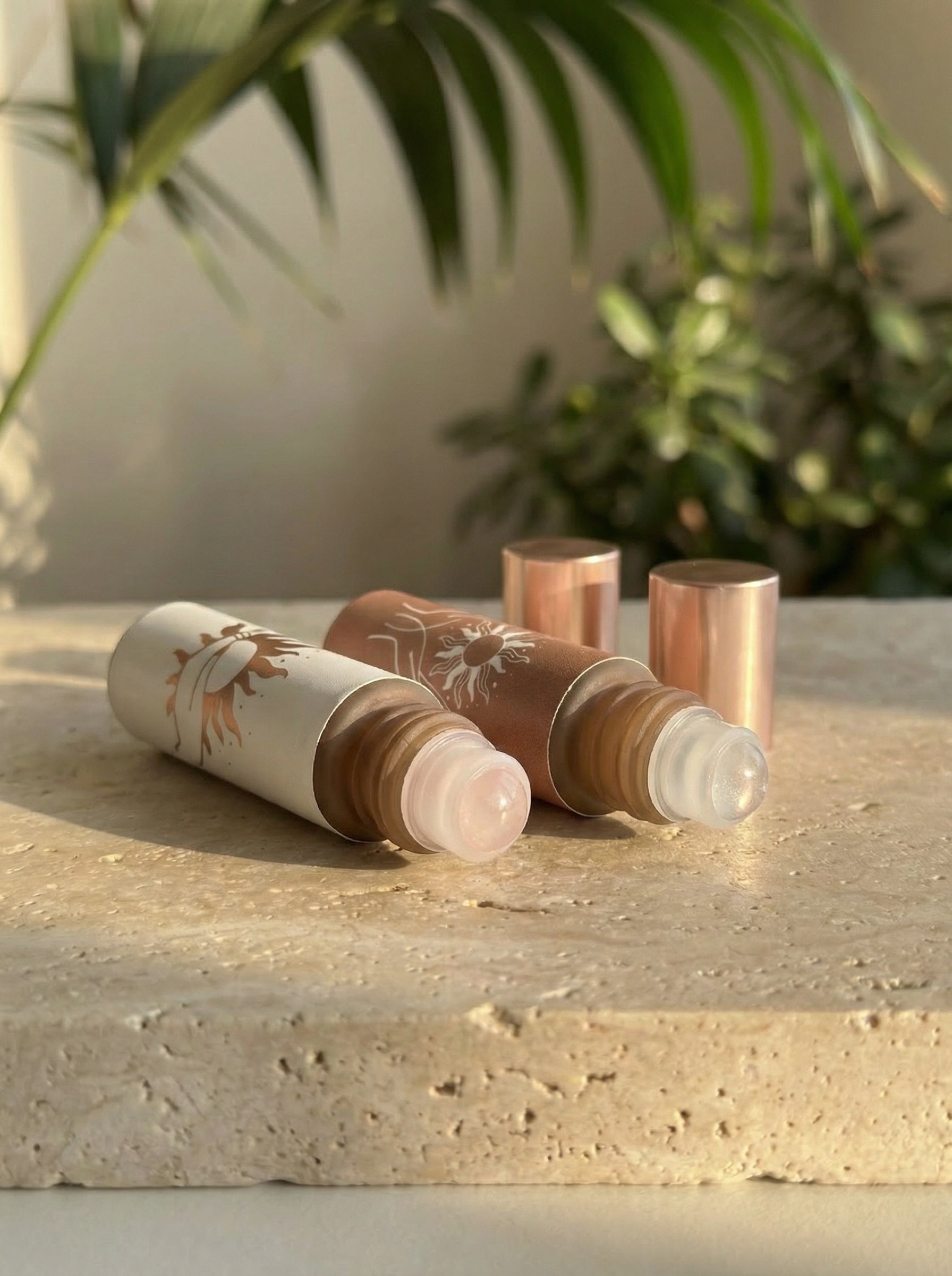 RISING SUN Set – Zwei Rollerbottles 10 ml mit Edelsteinrollerball