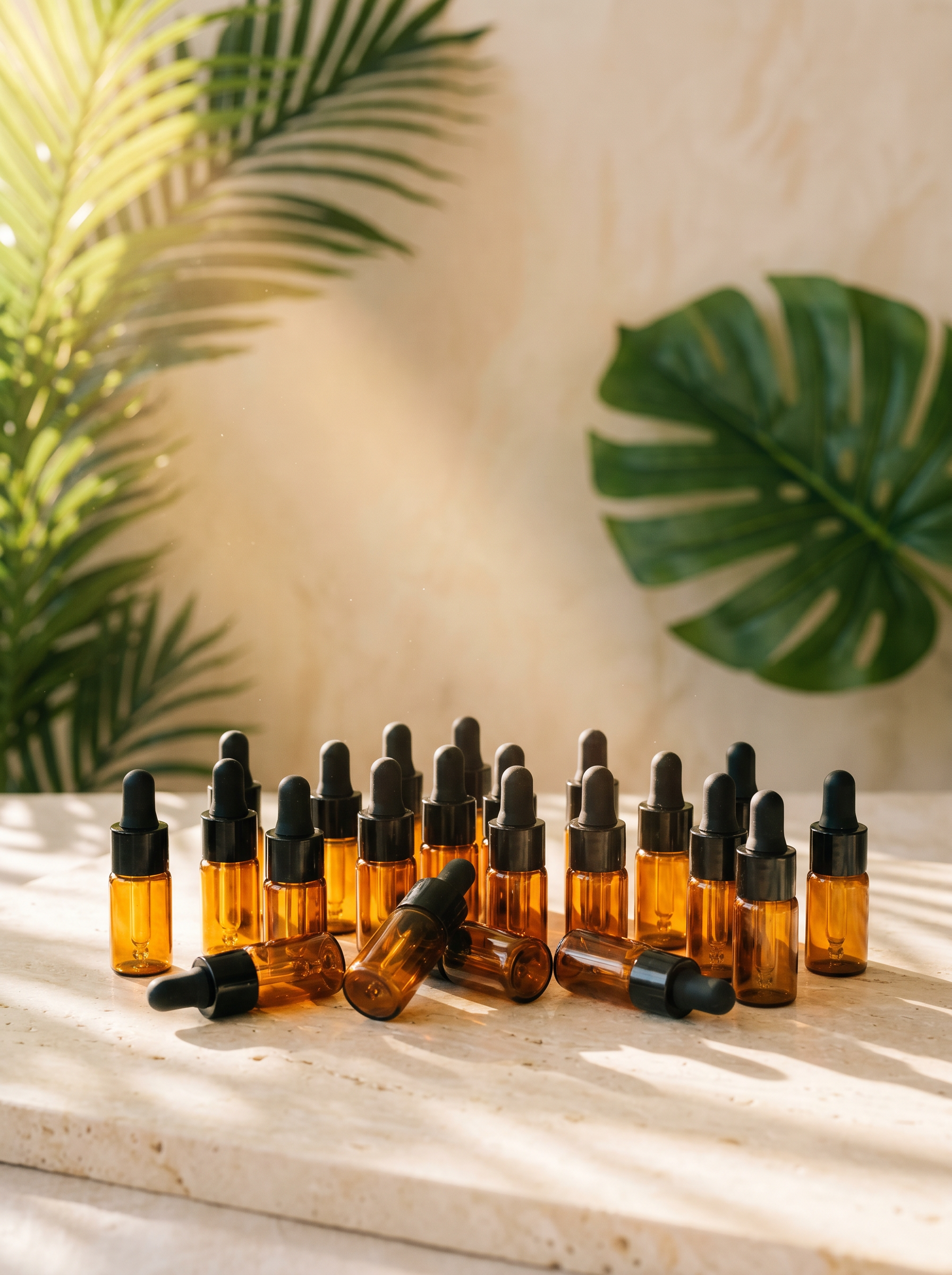 Mini Pipetten-Flaschen 1 ml / 3 ml – 25er Großpack